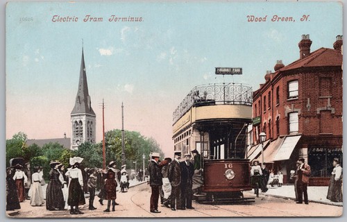 Wood green electric tram - wood,