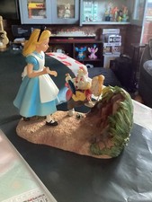 Disney Enchanting Collection Alice in Wonderland Figurine 'Mr Rabbit, Wait rare