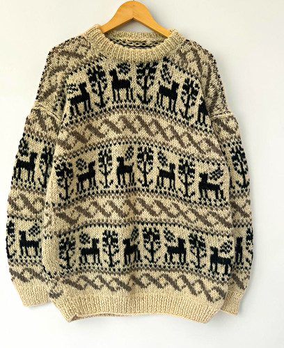 Hand knitted wool - hand, llama