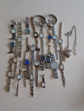 Joblot Of 27 Ladies Silver