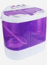 Display4top Compact Twin Tub Washing Machine Spin w/Hose 3.6KG washer and dryer