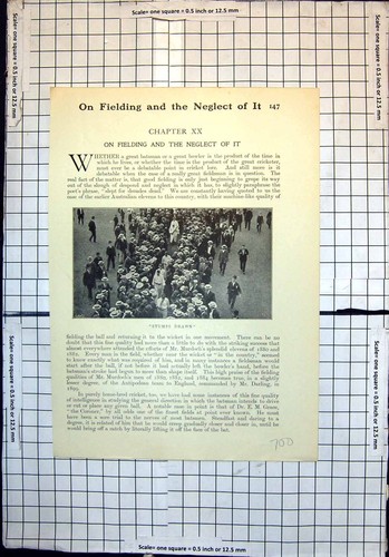 Original old antique - old, print