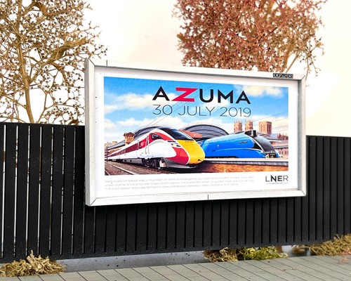 Gauge billboard poster - oo,