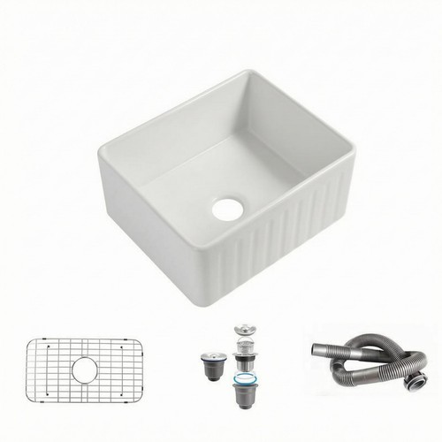 Ceramic apron sink - ceramic,