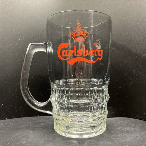 Vintage carlsberg dimpled pint - dimpled,