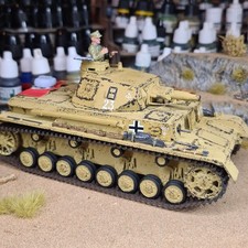 1:35 Built German Panzer IV Ausf D 15th Panzer Division Afrika Korps