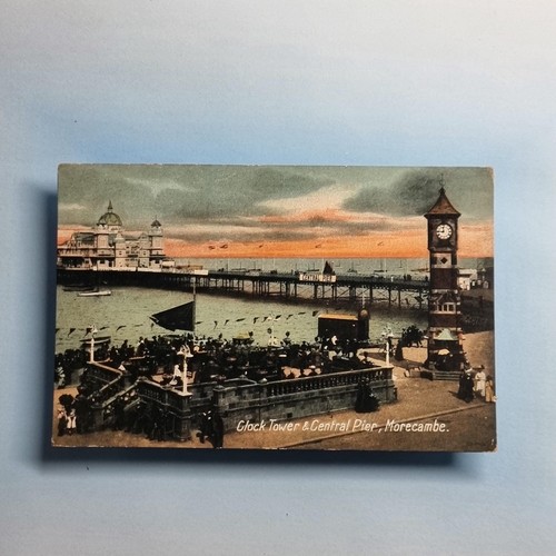 Morecambe postcard 1919 - morecambe,