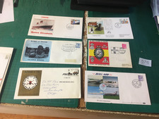 576 - GB first day covers  boats , trains , military & events + special cancels