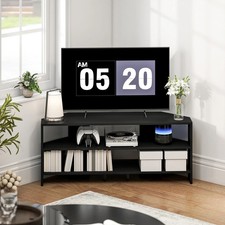 HOMCOM Corner TV Stand TV Unit