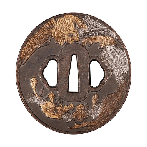 Handmade zinc alloy tsuba for - alloy,