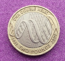 2003 DNA Double Helix £2