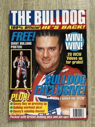 Wwf wcw british bulldog - wwf,