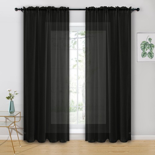 Hiasan black voile - hiasan,
