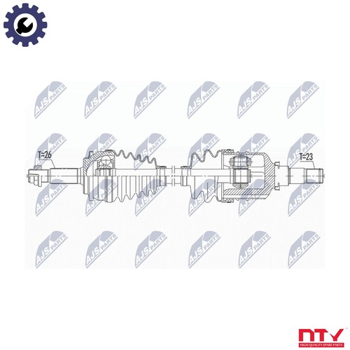 Drive shaft npw 143 for - npw-ty-143,