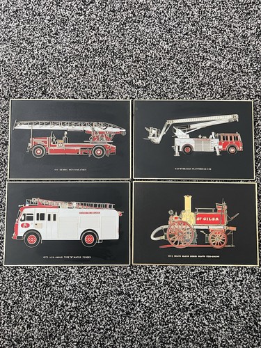 Vintage fire engine wall - 4,