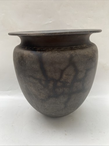 Vintage studio pottery vase - vintage,