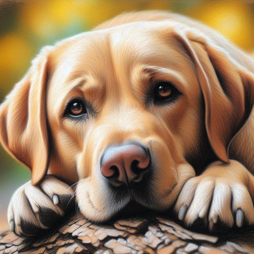 Golden labrador cross - (90),