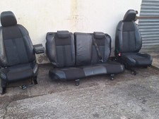 ALFA GIULIETTA VELOCE HALF LEATHER RED STITCHING COMPLETE INTERIOR ARM REST  10-