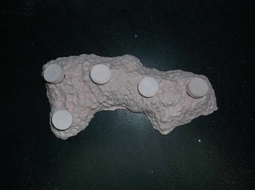 Red island fragging stand - island,