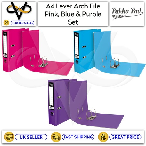 Pukka lever arch - arch, pink