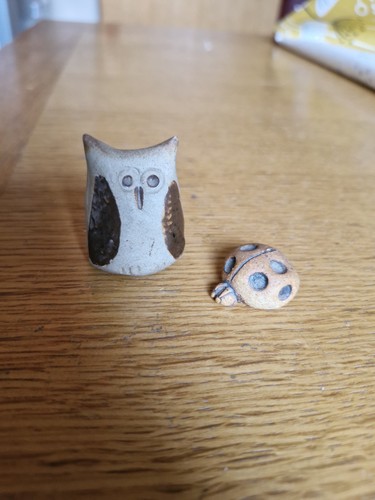 Set two handmade pottery - set,