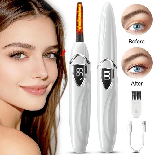 Electric heated eyelash curler - heated,