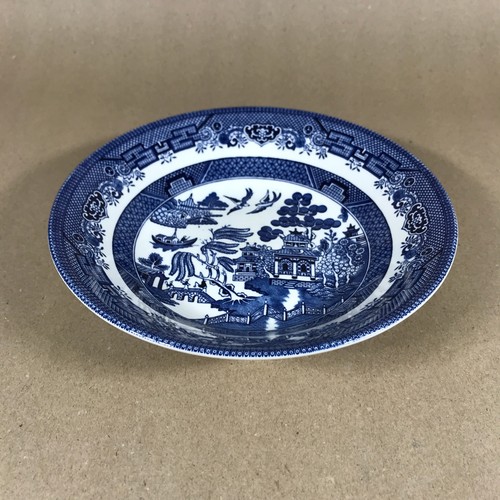 Vintage blue willow churchill - willow,