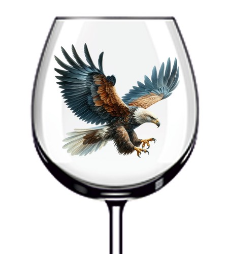 12x colourful hunting eagle - 12x,