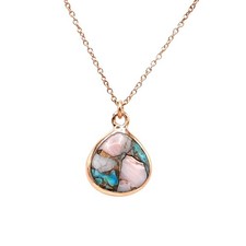 18ct Rose Gold Vermeil Opal
