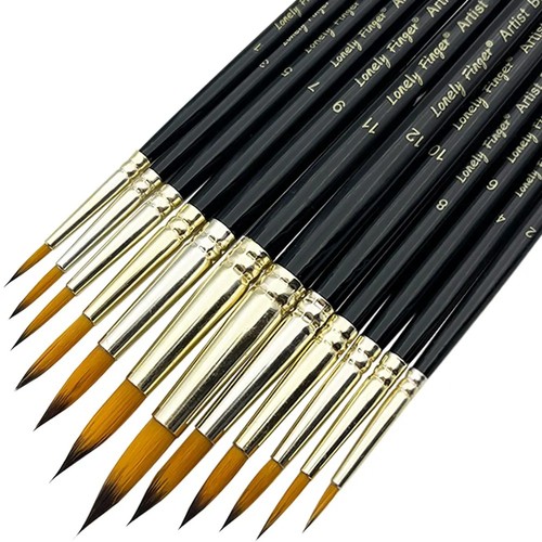 12pcs artist paint - 12pcs", brush