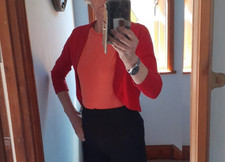 Monsoon bolero jacket cropped