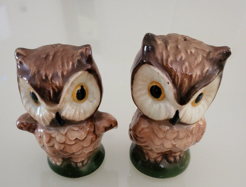 Goebel owls salt and - and, pepper