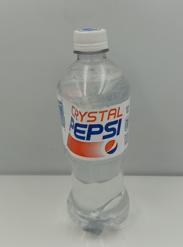 Rare crystal pepsi - crystal, clear