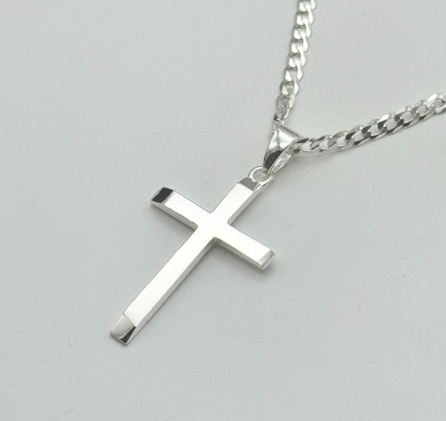 Solid 925 sterling silver mens - 925,