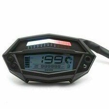 UK Universal Motorcycle Odometer Speedometer Speedo Meter Digital Display