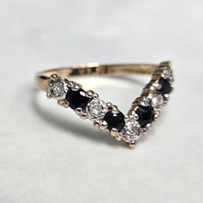 9ct Yellow Gold Wishbone Ring
