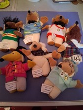 McDonald's 1999 /2001 Vintage Wombles Plush Figures 8