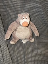Bean bag Disney store Jungle Book Baloo Bear plush toy 6.5inch DisneyShop