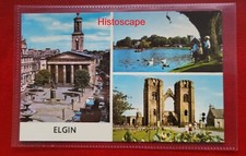 Postcard Unused Views of Elgin