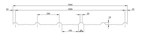 1000 box profile - profile, eaves