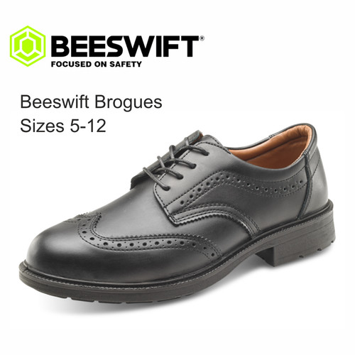 Beeswift brogue shoes sizes - shoes,