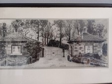Gate Lodge Black and White