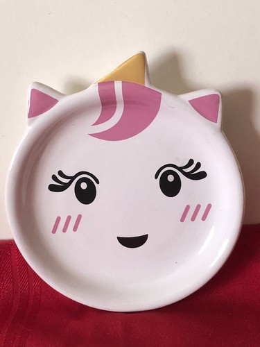 Round ceramic unicorn - 4.5”,
