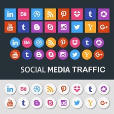 Website Traffic SOCIAL PLATFORMS high quality to your website for 6 months!