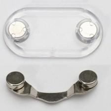 Magnetic eyeglass holder pin - holder,