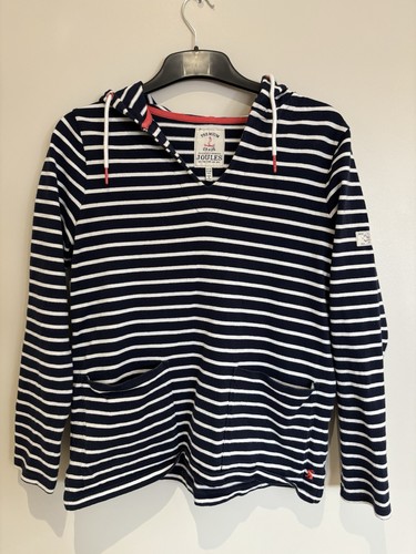 Joules hoodie navy white - navy,