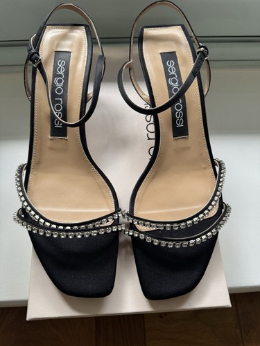 Sergio rossi black low - sergio, kitten