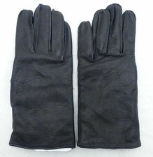 Leather Gloves Black Southcombe Brothers Anti Slash With Kevlar Security GLV11A