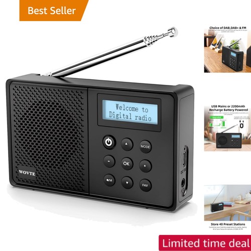 Portable dab digital radio - portable,