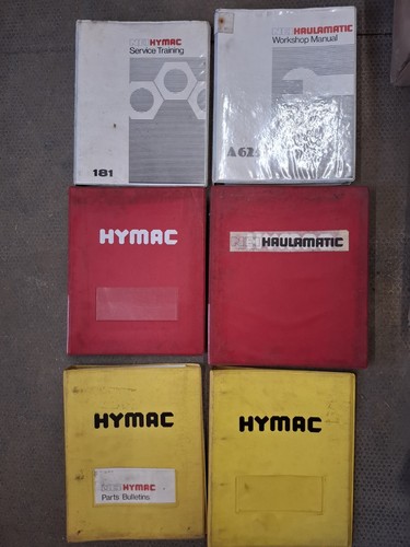 Hymac haulmatic manuals parts - hymac,